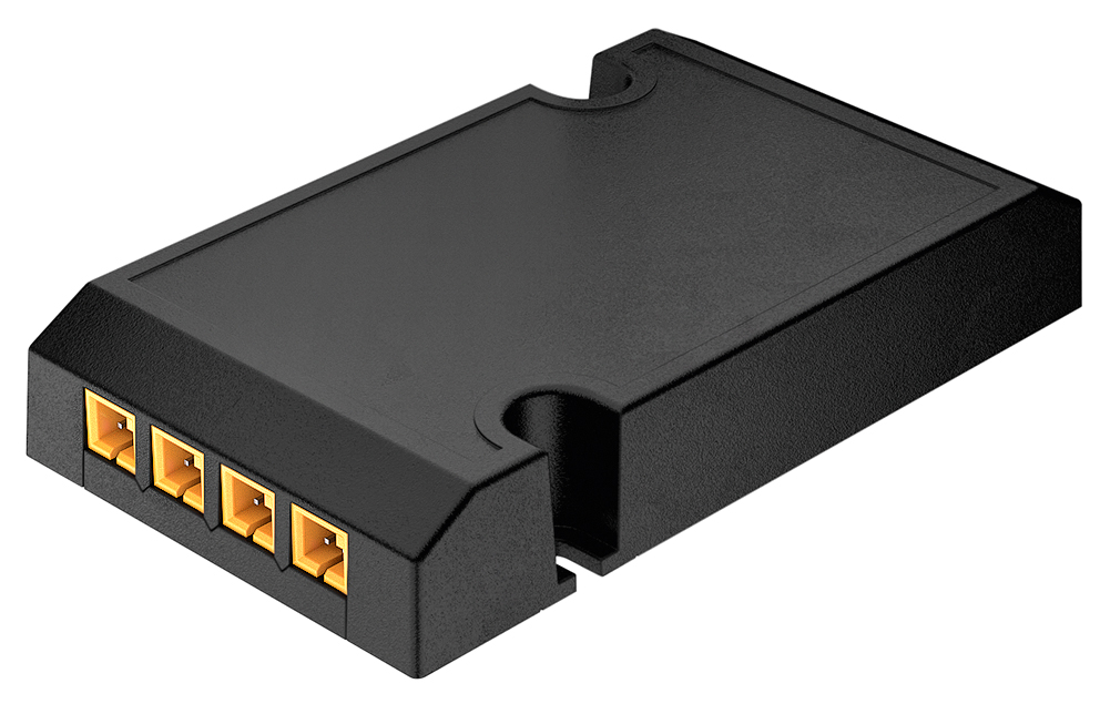 Häfele Connect BLE-Box til 12 og 24 V netdele giver via Loox adgang til den smarte verden med mange flere anvendelser.