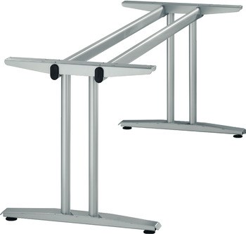 Komplettset Idea T, rechteckig, Tischgestellsystem
