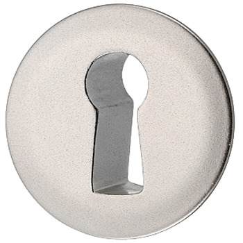 Schlüsselbuchse, aus Zinkdruckguss, rund