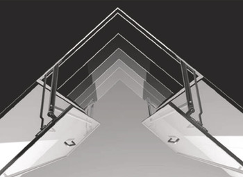 svingdørsbeslag, Swingfront 20 FB, til træ- eller smalle aluminiumrammedøre