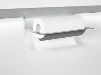 papirrulleholder, rælingsystem Kesseböhmer Linero MosaiQ, aluminium