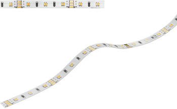 LED-bånd, Häfele Loox5 LED 2064 12 V 8 mm 3-pol. (multihvid), 2 x 60 LED/m, 4,8 W/m, IP20