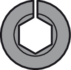 klapbeslag, Häfele Free flap H 1.5 – kunststof med metalstøttearm, sæt af 2 til dobbeltsidet brug
