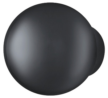 Møbelknopgreb, af polyamid, diameter 23 mm, rund