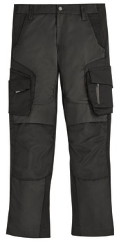 Pracovní kalhoty, FHB Florian, ergonomický střih, antracitově černá