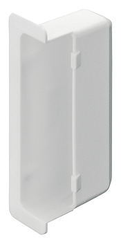 rigellomme, til låse med 2 omdrejninger, lysebrun/hvid