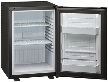 køleskab, minibar, 40 liter, med Peltier-teknologi, lydløs