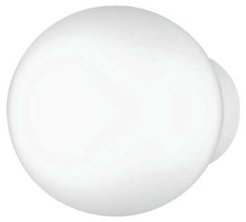 Møbelknopgreb, af polyamid, diameter 23 mm, rund