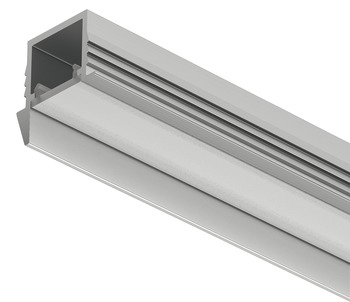 indbygningsprofil, Häfele Loox5 profil 1105, til LED-bånd, aluminium