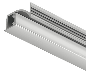 indbygningsprofil, Häfele Loox5 profil 1107, til LED-bånd, aluminium