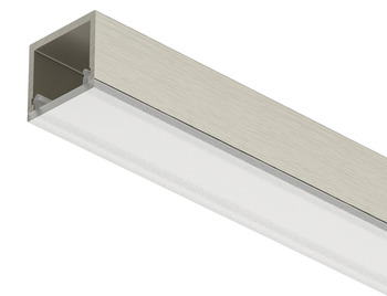 påbygningsprofil, Häfele Loox5 profil 2101, til LED-bånd, aluminium