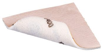 sandpapirsrulle, med skumunderlag og anti-tilstopningsbelægning, til lakker; B x L: 155 mm x 25 m